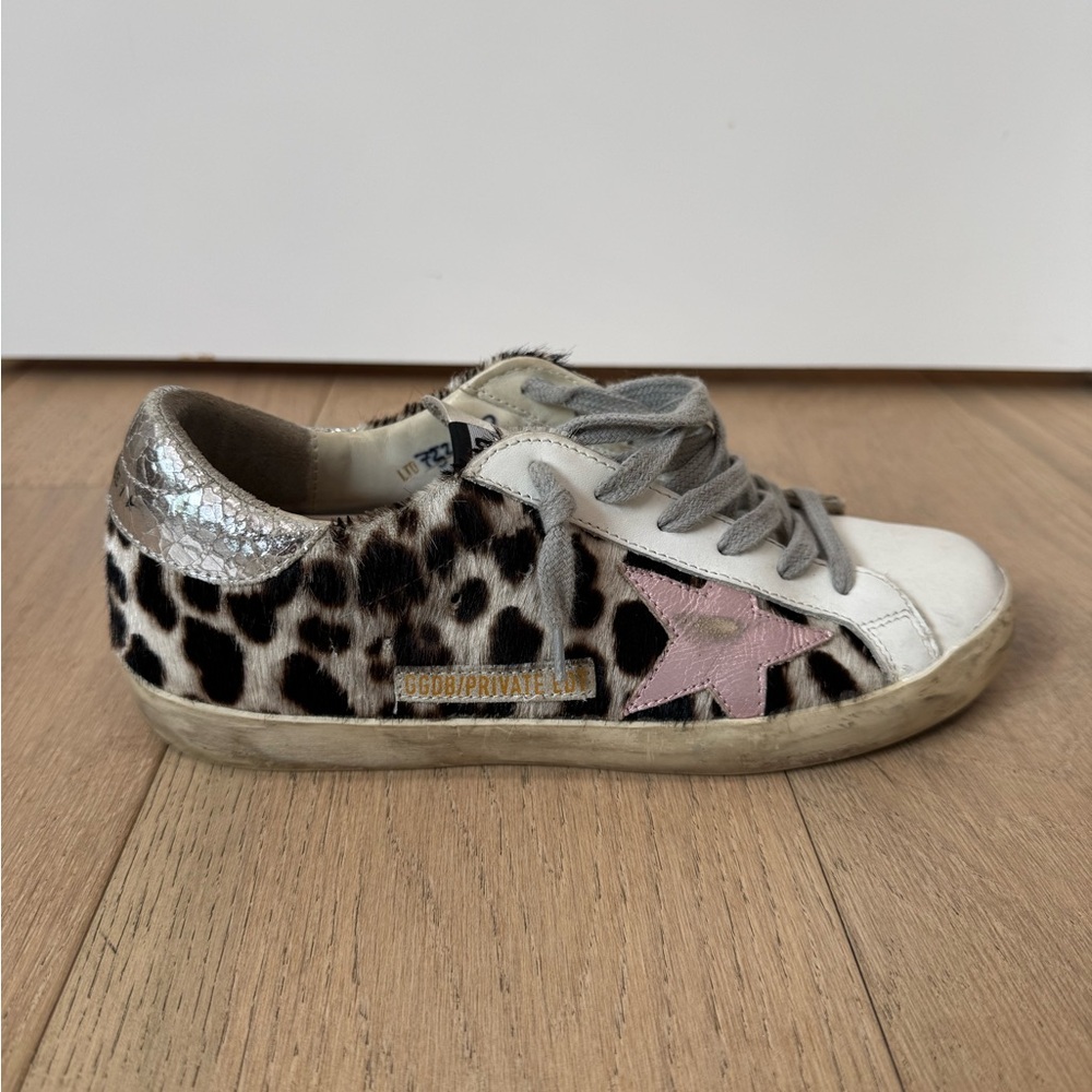 Golden Goose Leopard Star Sneakers - Picture 7 of 8